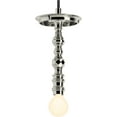 thumbnail image 2 of Kohler Lighting 23341-Pe03 Damask 13" Tall 3 Light Clear Glass Pendant Cloud - Bronze, 2 of 7