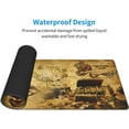 thumbnail image 4 of Pirate Ship Treasure Map Gaming Mouse Pad, Long Extended XL Mousepad Desk Pad, Large Nonslip Rubber Mice Pads Stitched Edges, 31.5'''' X 11.8'''', 4 of 6