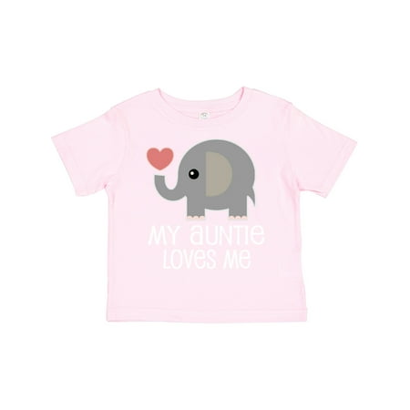 

Inktastic My Auntie Loves Me Niece Gift Toddler Boy or Toddler Girl T-Shirt