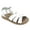 Multicolor, variant on Salt Water Sandals by Hoy Shoe Original Sandal - Silver - Toddler 6 - 812-SILVER-6