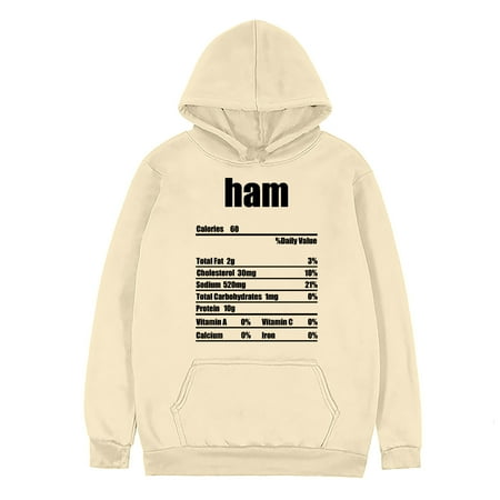

Honeeladyy Sales Online Sweatshirt Men s Printed Fun Long-sleeved Casual Hooded Pullover Sweatshirt