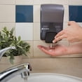 thumbnail image 5 of San Jamar Rely Dispensador De Jabón Manual De Plástico Dispensador De Desinfectante De Manos Con Compatibilidad Universal Para El Hogar Baño Cocina Restaurantes 900 Ml Negro Perla, 5 of 5