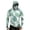 Green, variant on Palm Tree Print Sun Shirts for Men, Slim Fit UV Sun Protection Compression Fishing Hooded Shirts Lightweight Outdoor Hiking and Fishing Gear