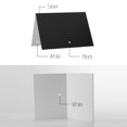 thumbnail image 1 of Tamaño A4 Fotografía de doble cara engrosada Cartón Cartón Negro Blanco Plata Reflector plegable Tab Irfora Reflector, 1 of 5