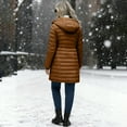 thumbnail image 6 of AUNVITO Women's Color Block Hooded Long Sleeve Casual Coat Relaxed Fit Street Style, 6 of 8