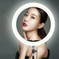 thumbnail image 3 of AURORA TRADE 6/10/12 Inch Fill Light Adjustable 360 Degree Rotatable High Brightness Multifunction Switch LED Selfie Ring Light for Photography, 3 of 8