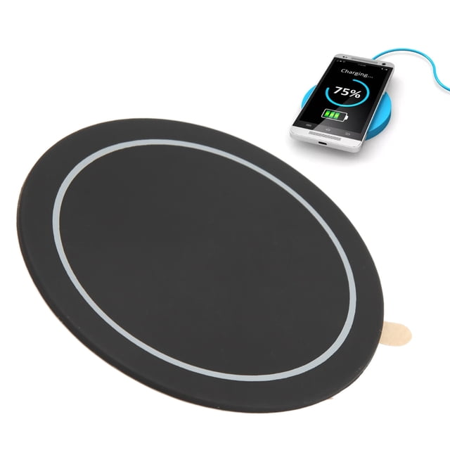 Placa de Cargador Inalámbrico de Teléfono, Plástico de Plástico Brillante de Carga Inalámbrica multifunción de la Lámina magnética para el Reemplazo de