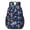 Space Cat and Galaxy Black Pattern, variant on Space Cat and Galaxy Black Pattern 17" Waterproof Oxford School Backpacks for Teens, S-Shape Padded Straps, for School, Travel, Hiking, Camping