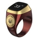thumbnail image 1 of 5 Tiempo Oración Anillo Contador Tally Compatible Con para Musulmanes (Café 18mm), 1 of 9