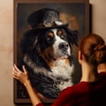 thumbnail image 6 of Bernese Mountain Dog Canvas Painting Canvas Art Prints Bathroom Artwork for Wall Living Room Bedroom Bathroom Wall Art Framed Art Wall Decor Wood Wall Hanging Art, 6 of 6
