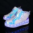 thumbnail image 3 of YAZI  Kids Roller Shoes Boy Girl Sneakers with Wheels Become Sport Sneaker with Led for Christmas Birthday Children Show Gift, 3 of 15
