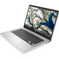thumbnail image 2 of Restored HP 14A-NA0012TG 14"HD Laptop Intel Celeron N4020 1.1 GHz 4GB LPDDR4-2400 RAM 32GB eMMC Intel UHD Graphics Chrome OS (Refurbished), 2 of 6