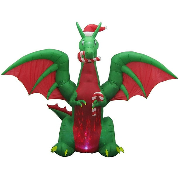 inflatable lawn dragon