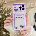 thumbnail image 1 of OPPO A78 A17 A17k A77 A77s A57 A76 A96 A16 A16s A16k A15 A15s A74 A54 A55 A95 A94 A53 A32 A9 2020 A5s A3s Reno 8T 7Z 6Z 5Z A52 Kuromi Sanrio Tarjetero Funda De Teléfono TPU Blanda, 1 of 3