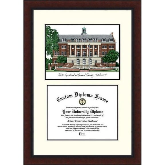 Campusimages FL997LV Florida A & M University Legacy Scholar Diploma Frame