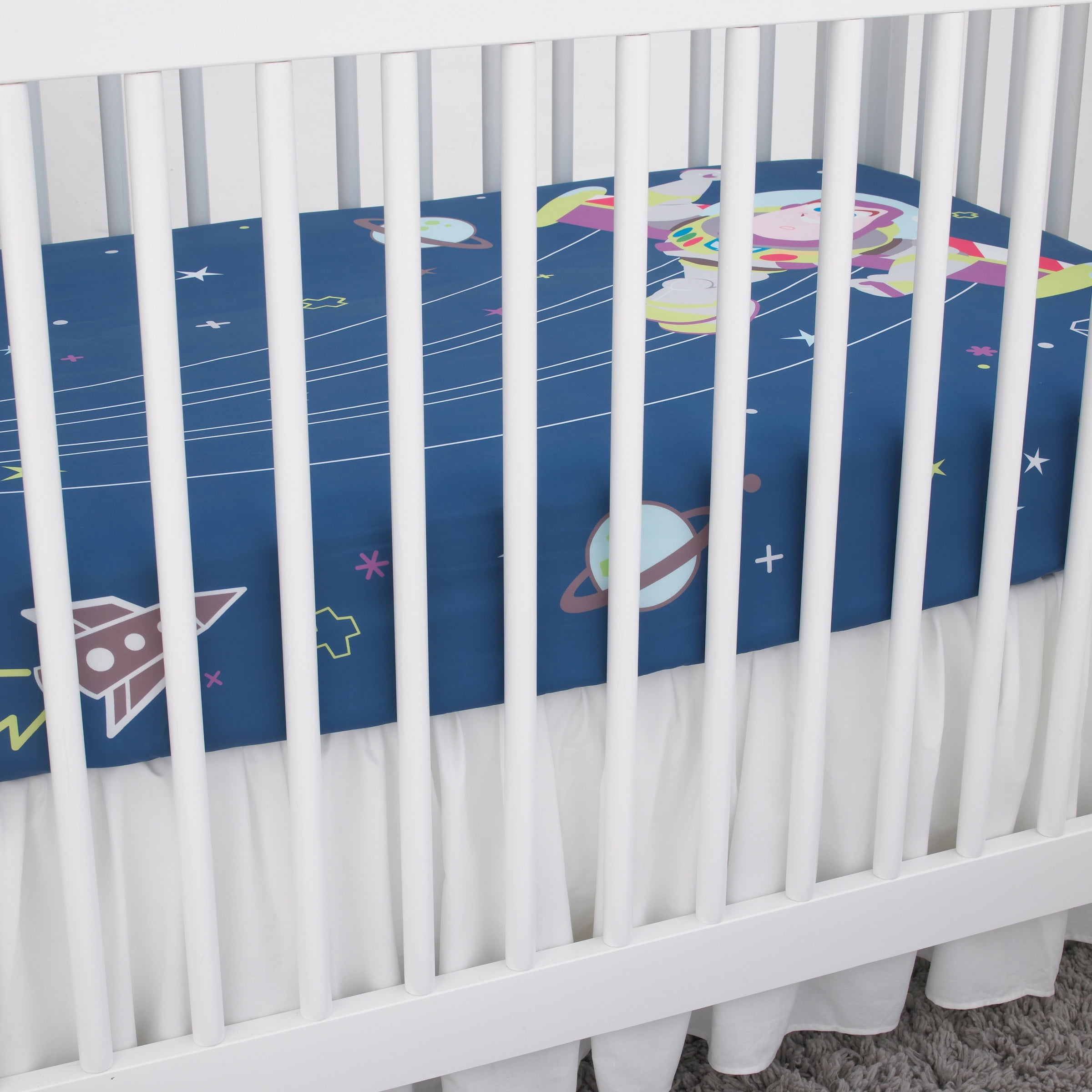 Buzz lightyear top crib bedding