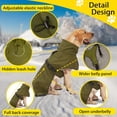 thumbnail image 2 of CNKOO Double-Layer Waterproof Winter Dog Coat for Large Dogs - Rainproof & Warm Dog Jacket, 2 of 7