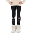 thumbnail image 2 of EnJoCho Girls Thermal Fleec𝖾 Lined Leggings Warm Winter Skinny Thick Tights Pants for Kids Toddler Baby Comfortable Soft 𝖲tretchy Cozy Everyday Loung𝖾 Play Home Plush, 2 of 8