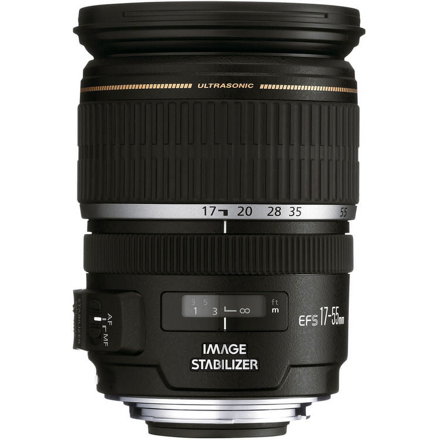 Canon EF-S 17-55mm f/2.8 IS USM Lens 7PC Accessory Bundle