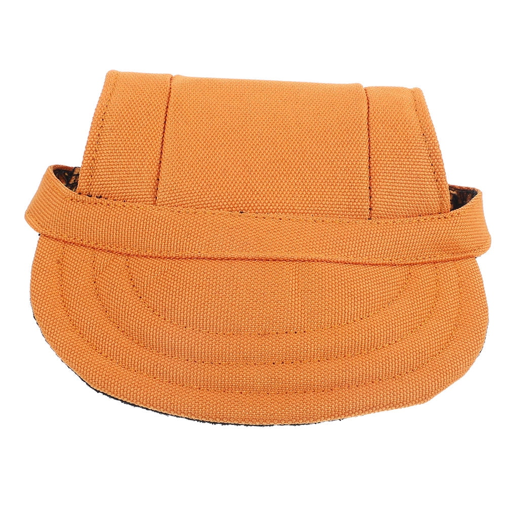 FOMIYES Stylish Orange Pet Hat Decorative and Sunproof for Outdoor Use