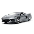 thumbnail image 2 of 2020 Chevrolet Corvette Stingray C8 Dark Gray Metallic "Hyper-Spec" Series 1/24 Diecast Model Car by Jada, 2 of 4