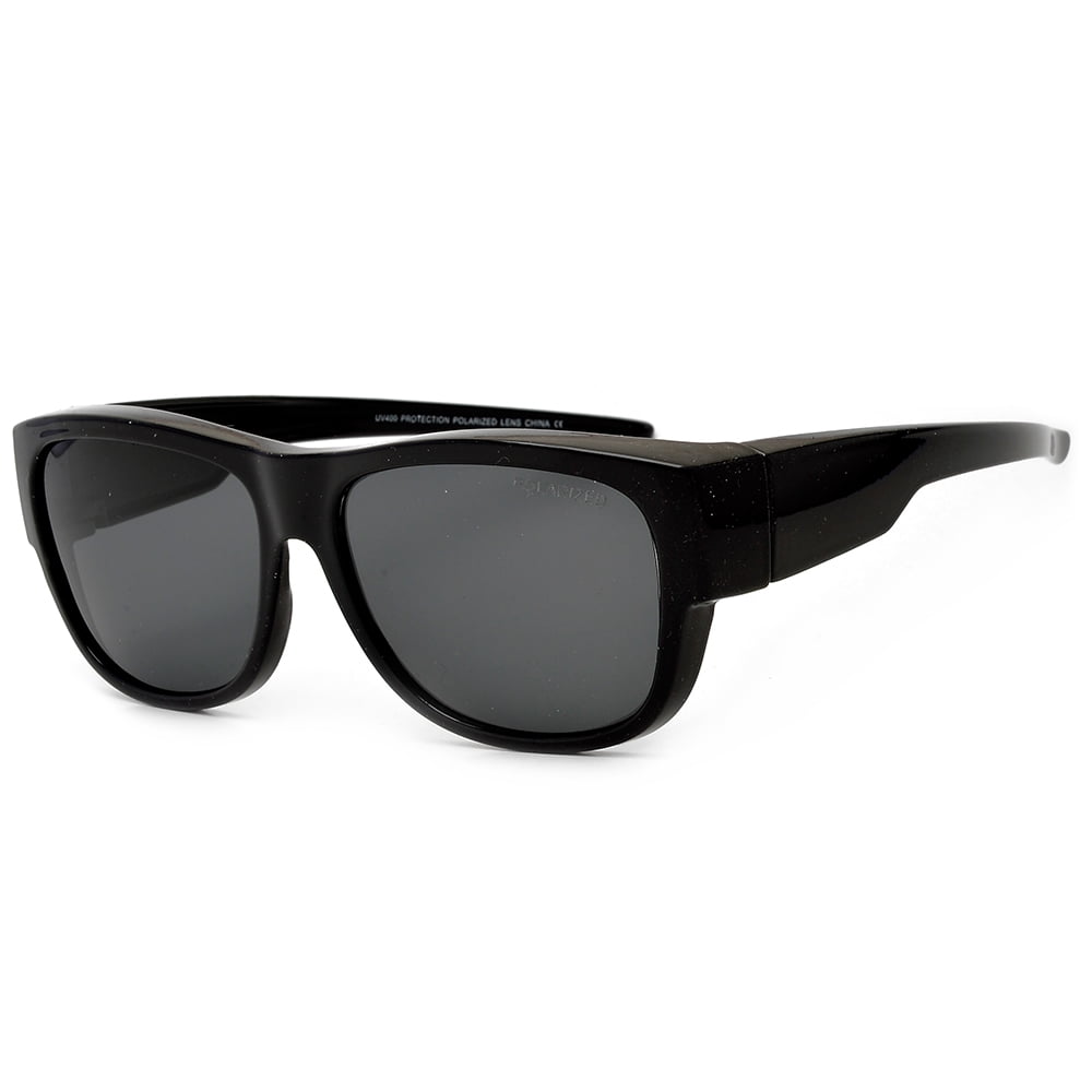 Sunglass Spot Polarized Full Coverage Wrap Around Dark Shades