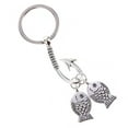 thumbnail image 4 of 1pc Father's Day Gift Keychain Creative Fishhook Key Chains Bag Keys Decor, 4 of 8