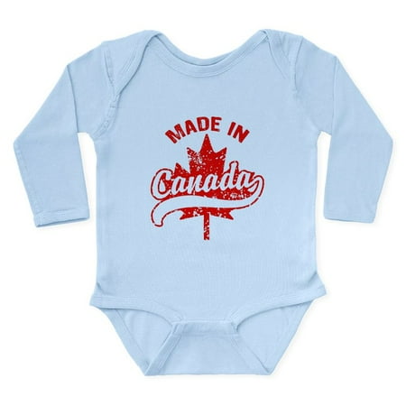 

CafePress - Made In Canada Body Suit - Long Sleeve Infant Bodysuit