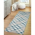 thumbnail image 1 of ECARPET Washable Plaid Area Rug & Runner for Kitchen, Bedside, Living Room, Hallway, 1 of 9