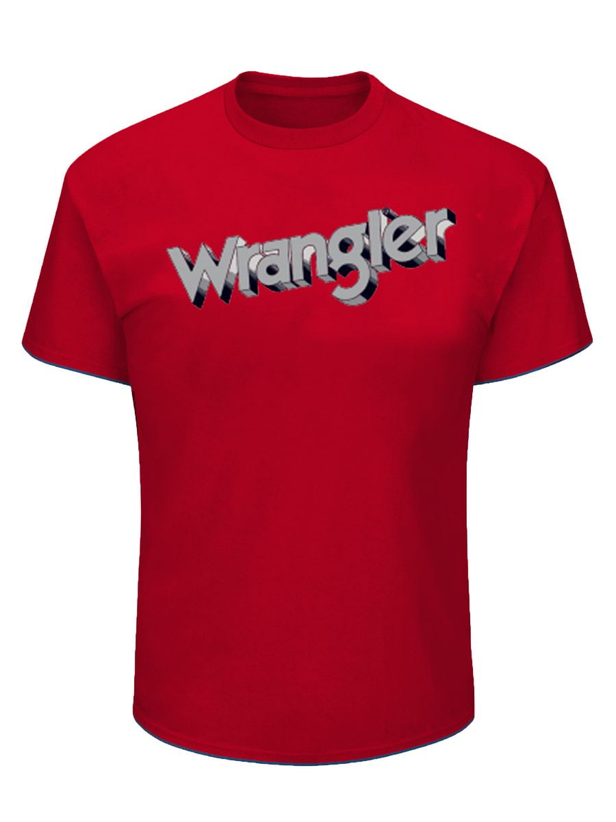 Wrangler Men's Big and Tall Graphic Logo T-Shirt ,Big Size Up to 6X and Tall Size Up to 4XT
