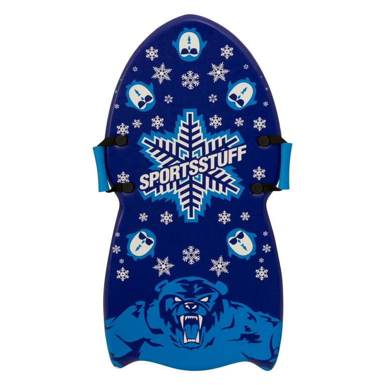 見事な Sportsstuff Grizzly 1 Rider Foam Snow Sled – 39″, Blue スキー