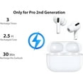 thumbnail image 2 of Newest Replacement Charging Case Compatible with AirPod Pro 2nd Generation, Air pod Pro 2 with Bluetooth Pairing Sync Button, 2 of 4