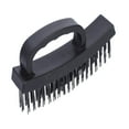 thumbnail image 1 of uhnmki 6 Inch Heavy Duty Steel Wire Brush Metal Hand tool Paint Remover Cleaner Scrubber, 1 of 6