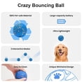thumbnail image 2 of Pelota de juguete interactiva inteligente para perros WEUYUY, 8 cm, impermeable, 2 of 7