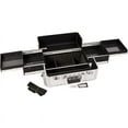 thumbnail image 3 of Sunrise I3161DMSL Silver Dmnd Trolley Makeup Case - I3161, 3 of 4