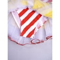 thumbnail image 7 of iEFiEL Girls Christmas Cosplay Costume Sequins Stripes Xmas Dress Leotard,Sizes 4-16, 7 of 7