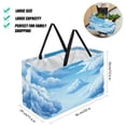 thumbnail image 2 of Cloud Large Capacity Oxford Cloth Reusable Foldable Storage Bins Easter Basket Box, 2 of 7