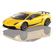 Lamborghini RC Cars Lambo Gallardo Sport Racing Toy Car for Kids 4-7 Years Birthday Gift, Yellow