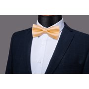 Bow Ties for Men Solid Pink Bow Tie Adjustable Pretied Tuxedo Bowtie for Wedding Party