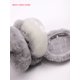 thumbnail image 5 of Bonitas orejeras plegables con forma de hamburguesa para mujer, cálidas y portátiles, con orejeras de felpa extragrandes, anticongelantes, resistentes al frío y de color sólido para invierno para, 5 of 6