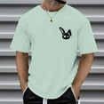 thumbnail image 2 of JAJAHO Men's Graphic Tees Oversized T Shirts For Men Summer Short Sleeve Retro Streetwear Lightweight Crewneck Tshirt Comfortable Tops, 2 of 7