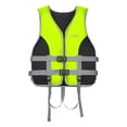 thumbnail image 1 of Almencla Adult Life Vest Sturdy Life Jacket for Rafting Paddle Water Sport Activities green XL, 1 of 8