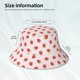 thumbnail image 3 of Balery Strawberry Sombreros para el sol para hombre y mujer, sombrero de pescador con UPF 50+, 3 of 6