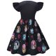 thumbnail image 3 of Kpop-2025 Demon Hunters Pajamas Dress One Piece Girls Princess Anime Casual Dress Girl Skirt Princess Dress A-Line Skirt Summer Dress Demon Hunters Suit Pop Singer#Hot Pink 120, 3 of 4