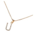 thumbnail image 4 of Collar de diamantes para mujer con 26 letras inglesas Collar de pareja Wmkox8yi sjalhkljlk1071, 4 of 4
