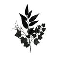 thumbnail image 2 of Neoyler Halloween Decorations Indoor Ghost Decor with Elegant Black Maple Leaf Cuttings for Festive Vibe In Living Spaces and Event Venues 19.7x11.8x11.8in Black, 2 of 6