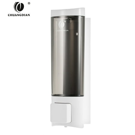 Chuangdian Manual Hand Soap Dispenser With Double Sided Foam Tape Wall Mount Liquid Shampoo Shower Gel Cleanser Washroom Lotion Chuangdian Manual Hand Soap Dispenser With Double Sided Foam Tape Wall Mount Liquid Shampoo Shower Gel Cleanser Washroom Lotion