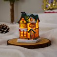 thumbnail image 2 of EASTIN Village de Noël LED Éclairé Maisons de Village de Noël avec des Figurines Collection de Village de Noël Décor de Pièce Intérieure - Bâtiments à Collectionner, 2 of 14