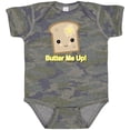 thumbnail image 3 of Inktastic Butter Me Up Toast Boys or Girls Baby Bodysuit, 3 of 5