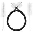 thumbnail image 1 of Shisuyan 3pcs Trumpet Cleaning Care Kit Small Cleaning Set Including Rope Brush Mouthpiece Brush Valve Brush, 1 of 8
